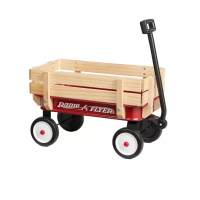 【Star 星】Radio Flyer 輕型拖車(360度前輪滑順好推)