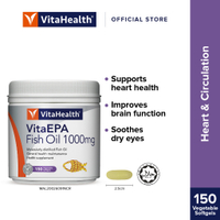VitaHealth VitaEPA Fish Oil 1000mg [Expiry 4/2027]