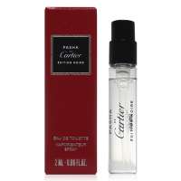 Cartier 卡地亞 Pasha de Cartier Edition Noire 巴夏黑色淡香水 EDT 2ml (平行輸入)