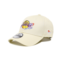 New Era 棒球帽 Tint Brush NBA 米白 940帽型 可調帽圍 洛杉磯湖人 LAL 老帽 帽子 NE14440945
