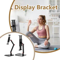 Portable Monitor Desk Holder Metal Stand 16 Inch Universal Screen Expandable External Mount Display Base Expansion Vertical K8g4
