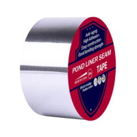 Liner Seam Tape Seal Pond Liner Seam Tape Made Of Aluminium EPDM Upgraded Outdoor Leak Proof Tape For Any Surfaces Repairs