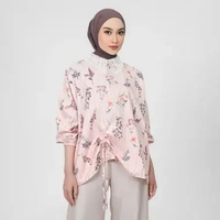 Geulis.id POEMA BLOUSE / PRINTED BLOUSE (3 warna) L-XL BLUSH