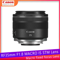 Canon RF35mm f/1.8 Macro IS STM full frame micro single image focus lens For Canon EOS R R RP R5 R6 camera