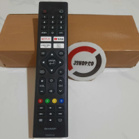 REMOTE/REMOT TV LCD LED SH4RP GB396WJSA ANDROID SMART TV ORIGINAL/ASLI