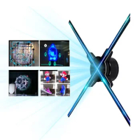 Large Led Holographic Display Fan 3d Professional Hologram Projector Fan