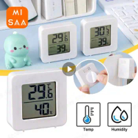 Indoor Mini LCD Digital Thermometer Hygrometer Baby Room Electronic Temperature Hygrometer Sensor Meter Household Thermometers