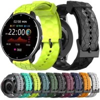 22mm Watchband for LIGE 2023 Swim Strap Smart Watch Silicone Soft Breathable Sports Bracele
