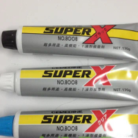 CEMEDINE SUPER X 8008 liquid metal glass rubbera dhesive universal sealant