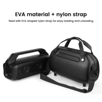 Hard Speaker Case Speaker Carrying Case EVA Protective Bag Compatible For Anker Soundcore Motion Boom Plus Wireless Speaker
