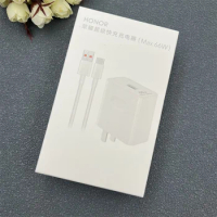 New For Honor 66W US SuperCharger 11V 6A Power Adapter Quick Charger 6A Type C Cable For Honor 90 80 70 60 50 SE Magic VS FoldV2