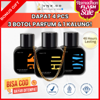[ DAPAT 4 ] 3 VNX.CO Extrait de Parfum + 1 Kalung ENIGMA - EGO