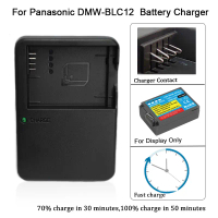 DE-A79  A79  DEA79 Battery Charger For Panasonic LUMIX  G5 , G6 Camera DMW-BLC12, DMW-BLC12E, DMC-GH