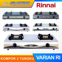 Rinnai Kompor Gas 2 Tungku - RI 522S, RI 522E, RI 522C,RI 522AT, RI 522A RI-522AT