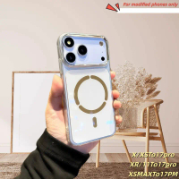 Vỏ điện thoại phù hợp cho iPhone XR/XS/11 đến 17 Pro Max; vỏ độ chính hãng 1:1; vỏ độ phong cách san