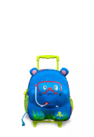 Okiedog Wildpack Junior Trolley Hippo - Tas Koper Anak (muat buku A4)
