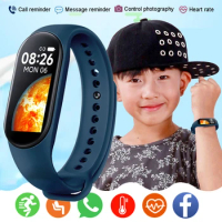 Silicone Kids Smartwatch Children Sport Dynamic Wallpaper Watch for Boys Girls Pedometer Heart Rate Monitor Child Smart Watch
