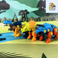 Mainan DIY Robot Dinosaurus - Mainan Bongkar Pasang