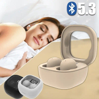 SK19 หูฟังสำหรับนอนหลับ หูฟังไร้สาย Bluetooth5.3 ที่มองไม่เห็น หูฟังขนาดเล็กที่มีน้ำหนักเบาและพกพาได