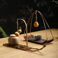 復古竹編竹排點心盤果籃擺盤特色竹編盤茶道配件杯墊裝飾