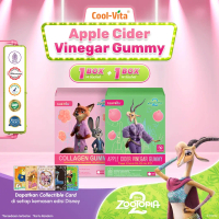 Coolvita 1 Box Apple Cider Vinegar + 1 Box Collagen Gummy Disney Edition | Vitamin Mulai 17 Tahun hi