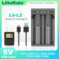LiitoKala Lii-L2 Lii-L4 3.7V 18650 Rechargeable Battery Charger 18350 14500 16340 26650 21700 18650 20700 18490 Batteries
