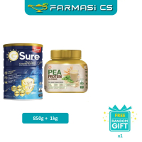 SPECIAL Good Morning Gsure 850g EXP:08/2027 + Pea Protein 1kg EXP:07/2027 FREE 1 Random Gift + 4 Ran