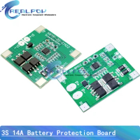 3S 9.6V 11.1V 12.6V Lifepo4 Li-ion Lipo Lithium Battery Protection Board 18650 BMS 14A limit 20A PCB 4 Cell Pack PCM 3.2V 3.7V