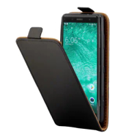 Magnetic Vertical Up Down Flip Leather Card Slot TPU Back Case Cover For SONY Xperia XZ2 compact / XZ2C