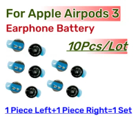 10pcs/Lot A2647 Replace Battery For Apple Airpods 3 Air pods 3 A2564 A2565 Airpods 3rd Replacement Batteries + Free tools