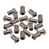 20 Pieces Drum Mounting Screws Nut Drum Part Drum Accessories Easy to Install Practical Drum Set Accessory Parts Replaces