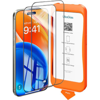 【現貨】UltraGlass iPhone 15 Plus/14 Pro Max 螢幕保護貼 耐衝擊防指紋6.7吋(2片)