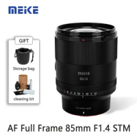Meike Full Frame 85mm F1.4 Auto Focus Large Aperture Portrait Lens (STM Motor) for Sony E /Nikon Z /L-mount