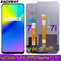 Tested Working For Oppo Realme 7 5G Global LCD RMX2111 Display Touch Screen Digitizer Assembly Replace For Realme 7i LCD Screen