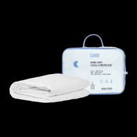 ผ้ารองกันเปื้อน ผ้ารองที่นอน กันน้ำ100% ผลิตจากผ้าเซลลูโลส ลดการเกิดไรฝุ่น รุ่น Lunio Soft Lyocell X