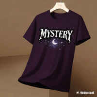 Unisex Printed Short Sleeve T-Shirt - Casual Street Wear