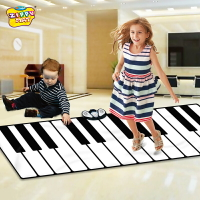 電子琴 電鋼琴 樂器 幼兒童寶寶跳舞腳踏電子琴腳踩鋼琴毯音樂男女孩益智玩具生日禮物 全館免運