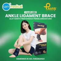 PAVIS Ankle Ligament Brace Extra Lock type 016 / Deker Kaki Cedera Terkilir / Pelindung Pergelangan 