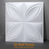 30cm 3D Plastic Molds For 3D Tile Panels Mold Plaster Wall Stone Wall Art Decor Plastic Form 3D wall panel sticker ceiling panel