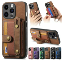 For Oneplus 12 11 10T ACE Pro 5G Wristband Leather Wallet Case One Plus Nord CE 3 Lite 2 N20 SE N30 10 T Oneplus11 Back Cover