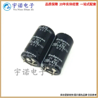 Bekalan Kuasa Asal Baru, Kapasitor Elektrolit Aluminium, 200v470uf, Julat Voltan: 200v, Tersedia dal