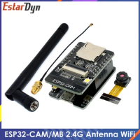 ESP32-CAM ESP32-CAM-MB MICRO USB ESP32 Serial to WiFi ESP32 CAM Development Board CH340 CH340G 5V Bluetooth+OV2640 Camera