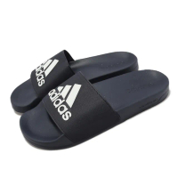 【adidas 愛迪達】拖鞋 Adilette Shower 男鞋 女鞋 藍 深藍 白 運動拖鞋 一片拖 愛迪達(GZ3774)