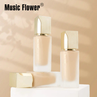 【Music Flower】Kem nền dạng nước lì che khuyết điểm mạnh lâu trôi không thấm nước và mồ hôi