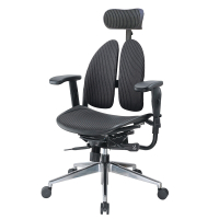 Boden-德國專利雙背多機能網布電腦椅/辦公椅/主管椅/電競椅-70x70x110~127cm