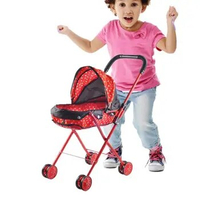 Baby Stroller For Dolls Baby Doll Rocking Chair Dining Chair Pretend Play Toys Foldable Easy Assemble Kids Toys For Exercise