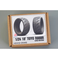 Hobby Design 1/24 18'/19'/20' Toyo R888R Tires HD03-0595-99 Model Car Modifications Hand Made Model
