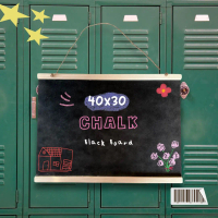 Papan Tulis Kapur Chalk Board Besar Gantung 40x30