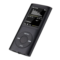 MP3 USB Rechargeable Music Listening Text Reading MP4 Player Mini Portable Multi Languages Built In MIC Movie Watching FM Radio