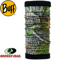 【BUFF 西班牙 Mossy Oak枯木樹葉 橡樹迷彩雙面POLAR保暖頭巾】100191/秋冬款/魔術頭巾